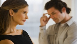 Couple having argument