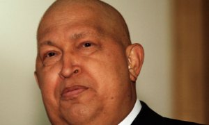 Venezuela's president Hugo Chavez