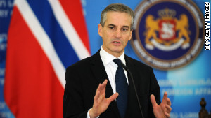 Jonas Gahr Stor, Ministro de Relaciones Exteriores