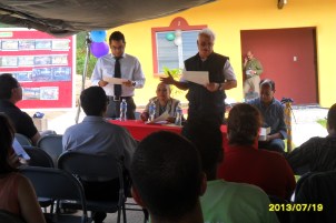 Reconocimiento al Dr. Palacios Moya y a la OABI por su fiel apoyo.