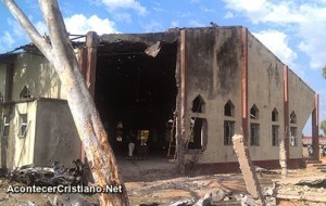 Templos quemados y asesinato de cristianos