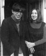 Sthephen y Jane Hawking durante su noviazgo