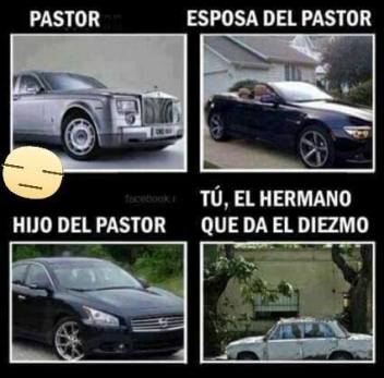 abuso pastoral, prosperidad