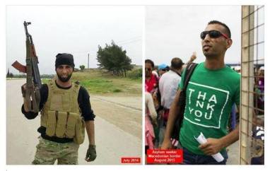 terroristas, refugiados, infiltrado