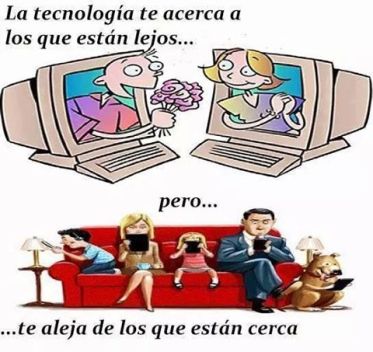 mensaje 534 efecto negativo de la tecnologia
