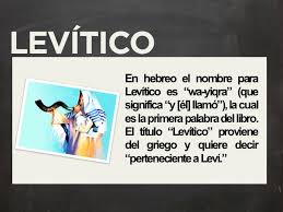 levitico 1
